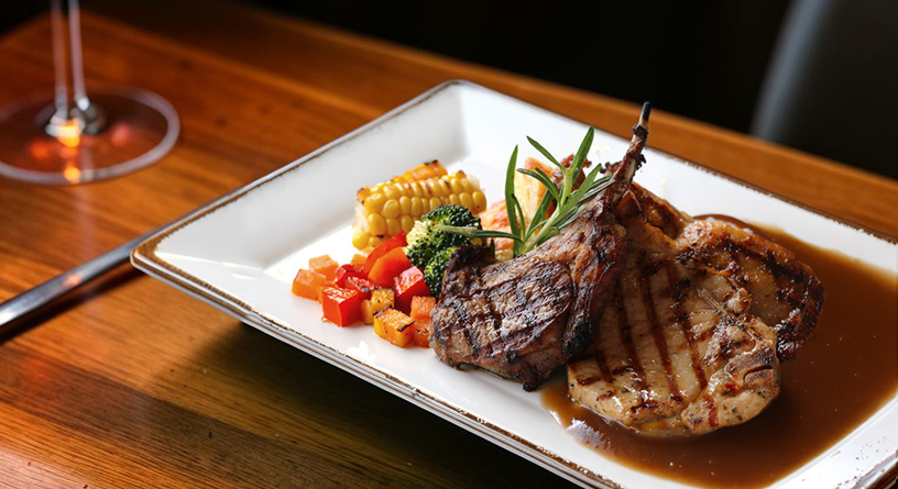 Mixed Grill Combo (Lamb, Pork & Chicken Chop)